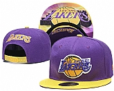 Los Angeles Lakers Team Logo Adjustable Hat YD (19),baseball caps,new era cap wholesale,wholesale hats